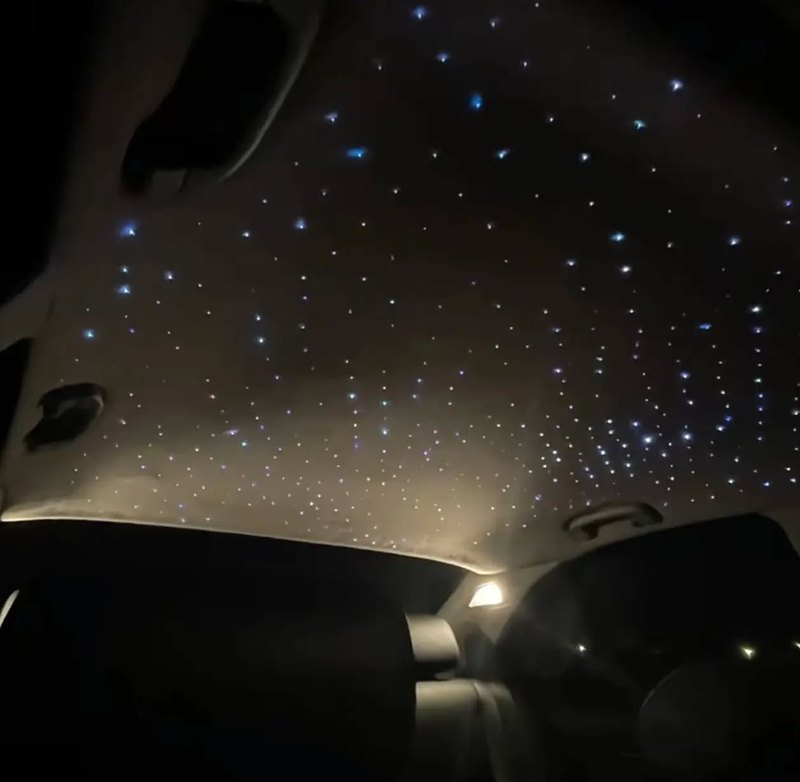 Ciel étoilé installé dans une BMW Série 5 E39